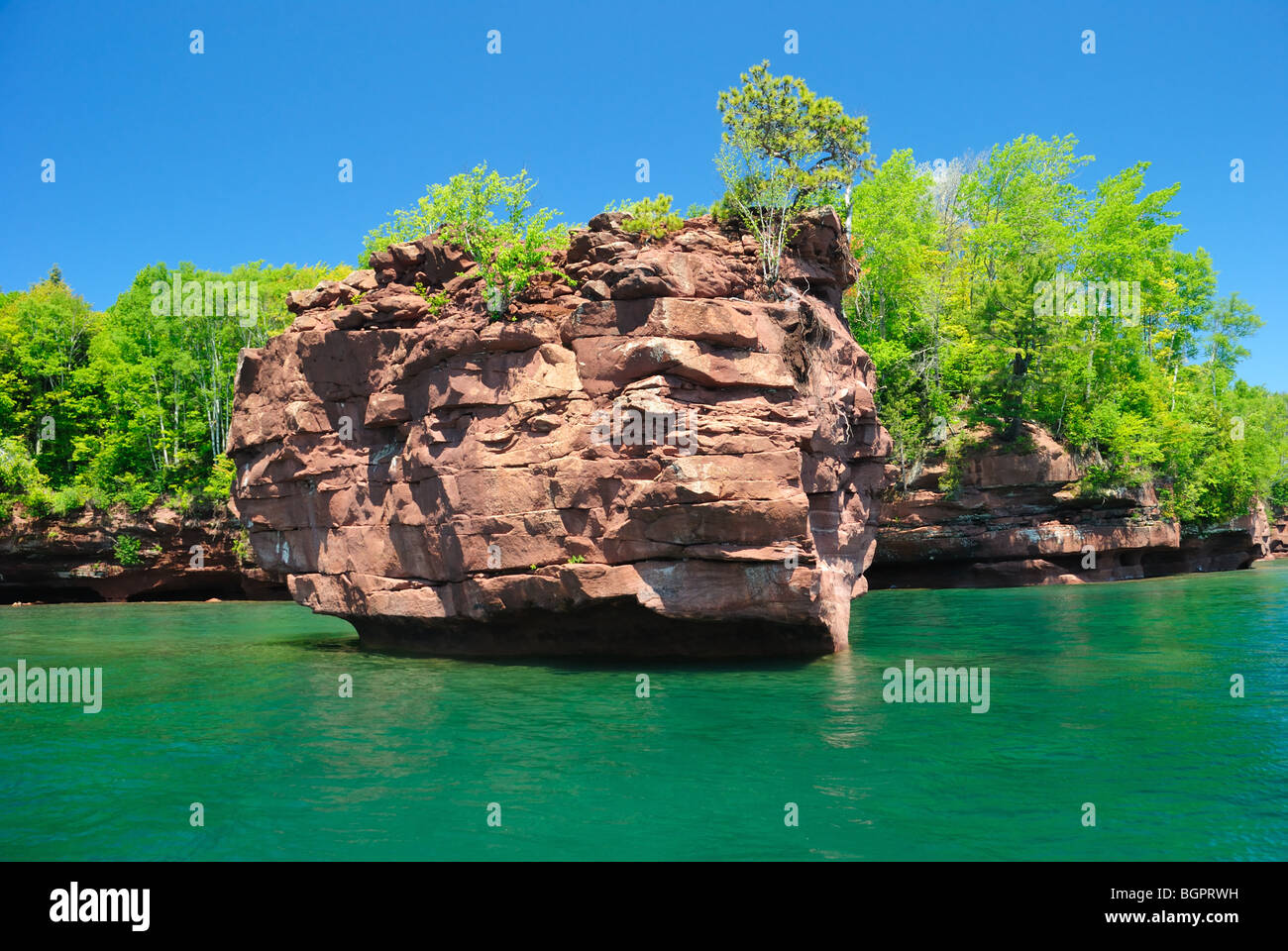 Apostolo isole del Lago Superior Foto Stock