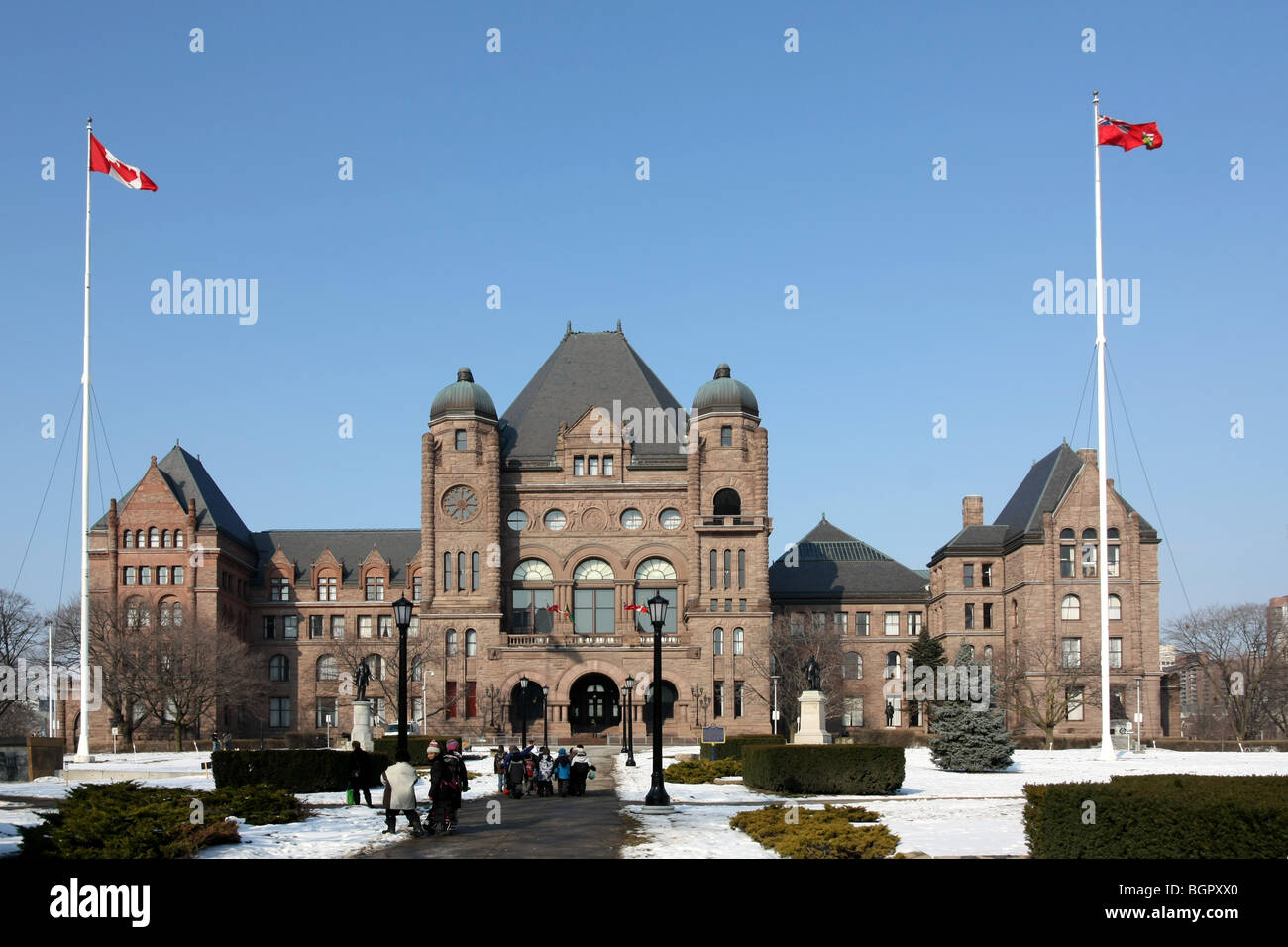 Ontario edificio del Parlamento a Toronto Foto Stock
