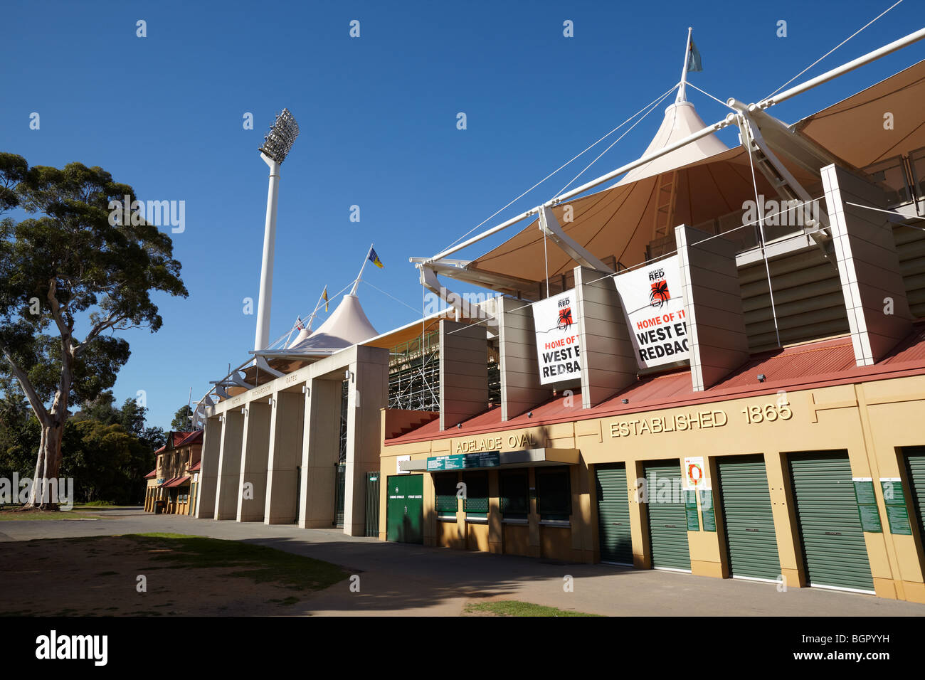 L'Adelaide Oval, Adelaide, Australia Foto Stock