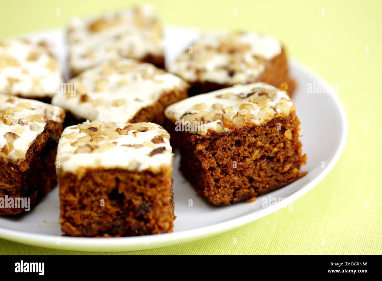 Torta di carote Foto Stock