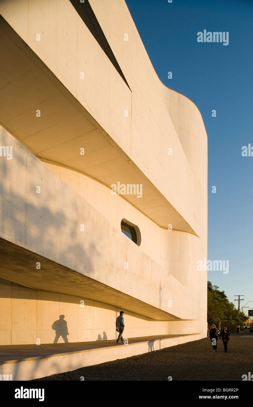 IBERÊ CAMARGO FOUNDATION, Porto Alegre, Brasile, Alvaro Siza Foto Stock