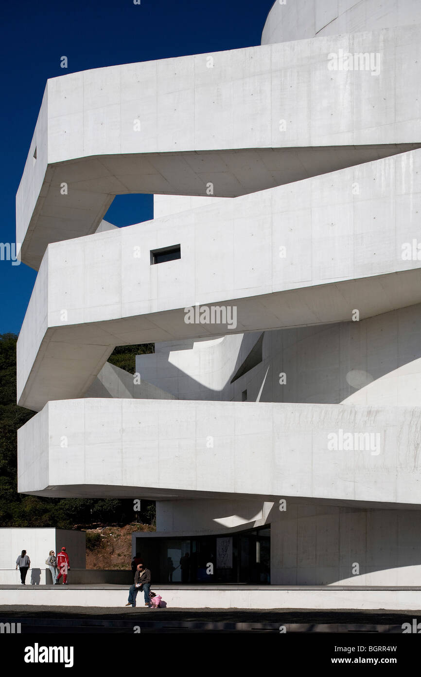 IBERÊ CAMARGO FOUNDATION, Porto Alegre, Brasile, Alvaro Siza Foto Stock