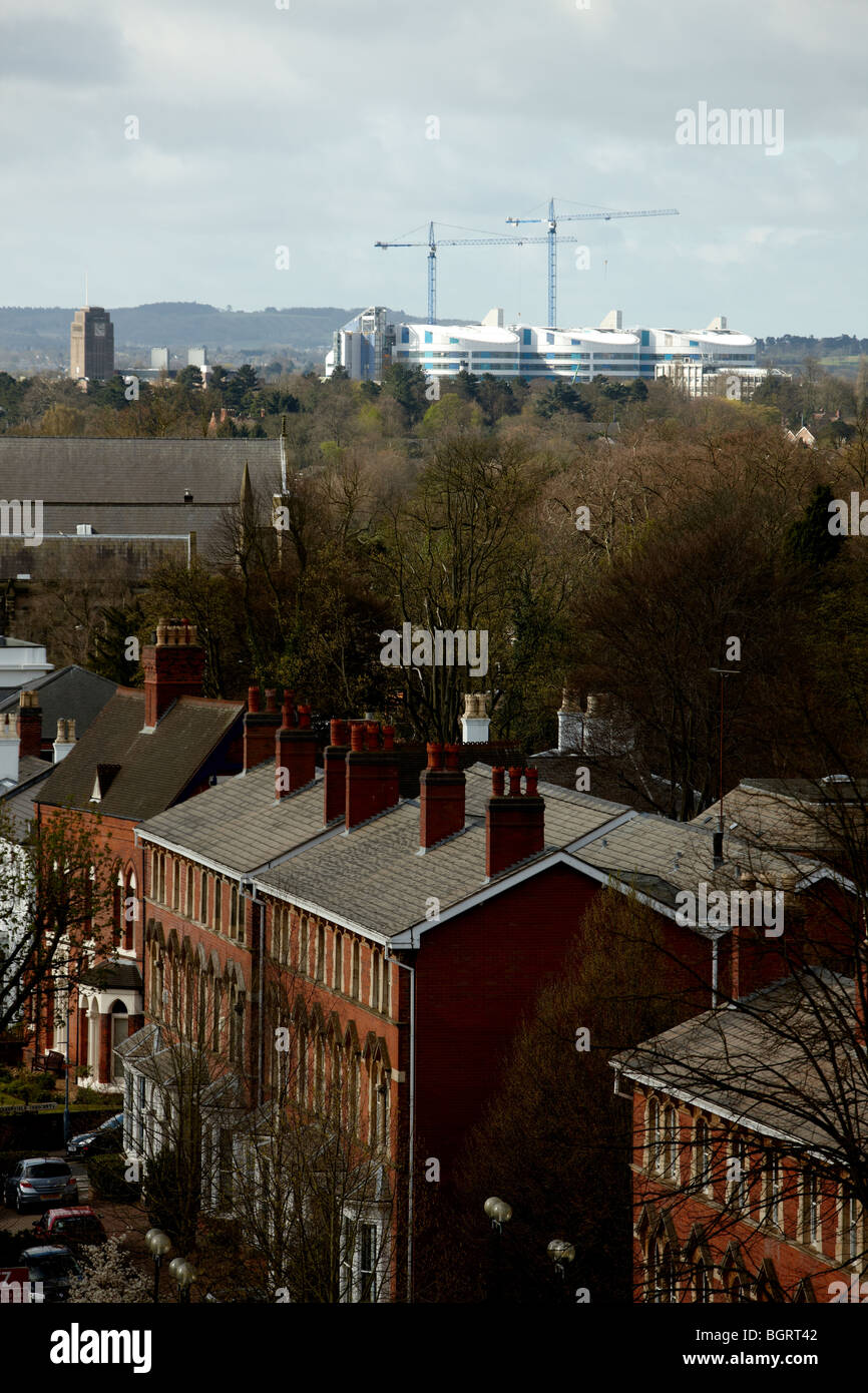 Edificio del Queen Elizabeth Hospital di Birmingham, Birmingham primo nuovo ospedale in 70 anni. Foto Stock