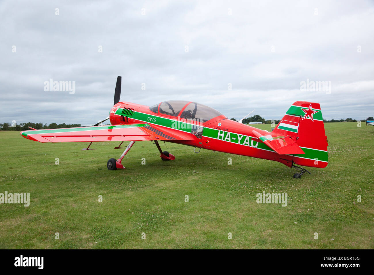 Sukhoi Su-29 velivolo acrobatico Foto Stock