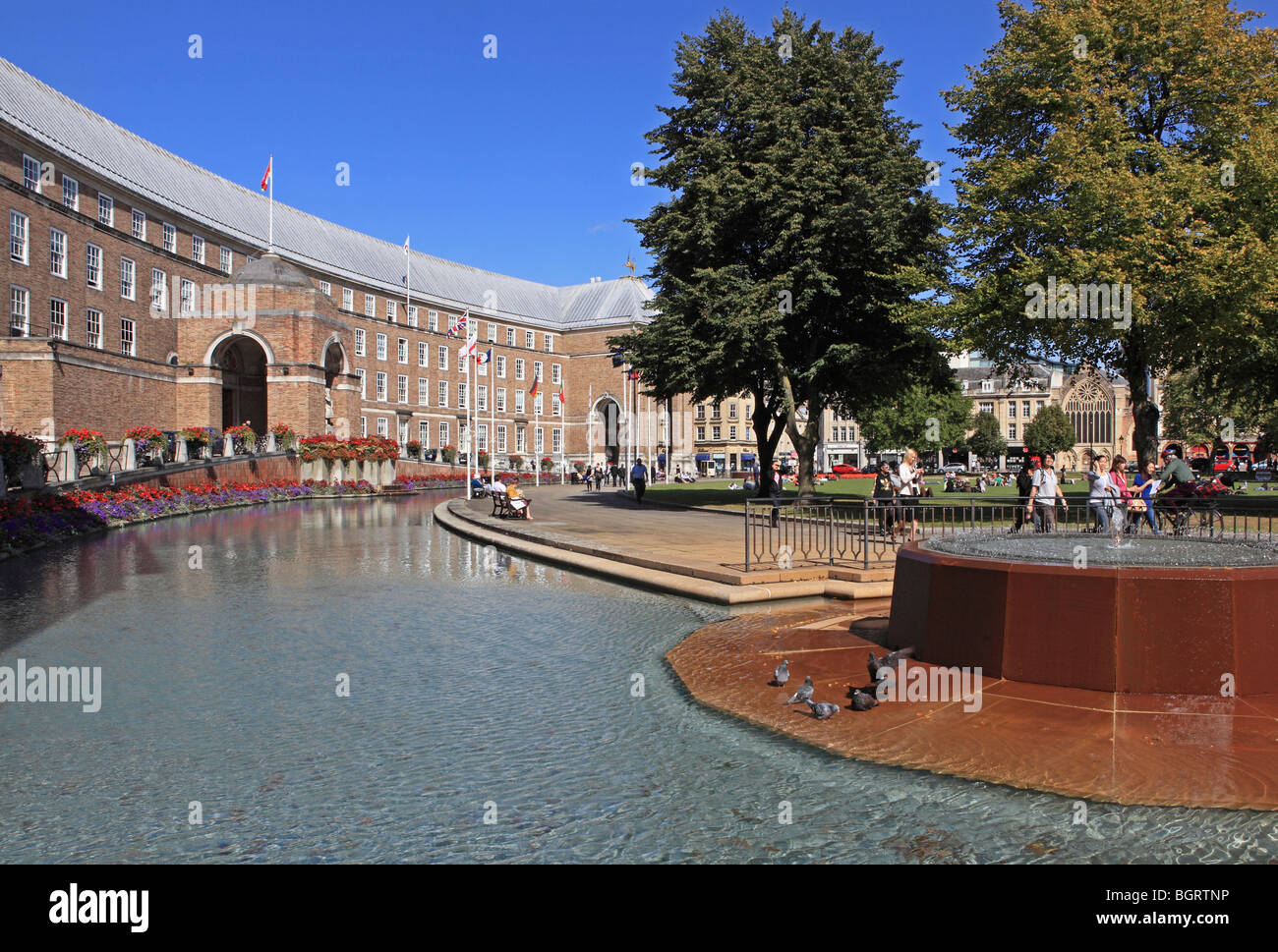 Bristol, Casa consiglio Foto Stock