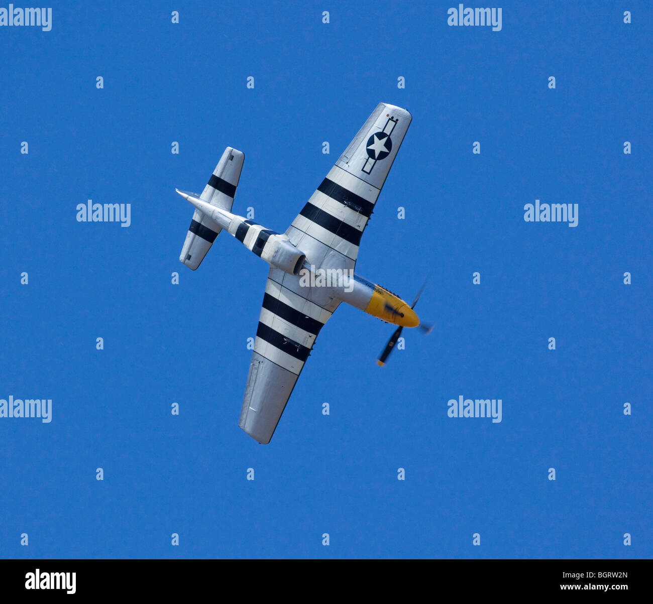 P Mustang aeromobili a air show 2009 Foto Stock