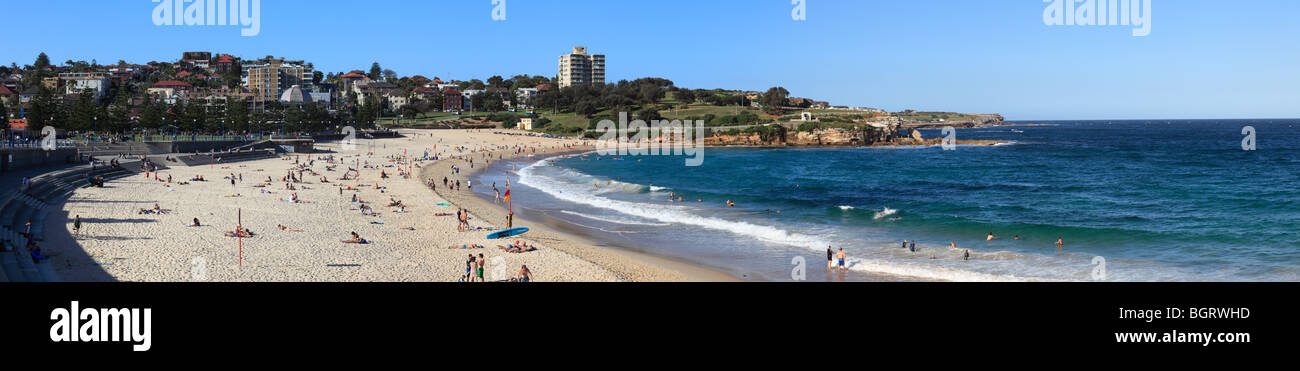 Coogee Beach nella periferia est di Sydney. Foto Stock