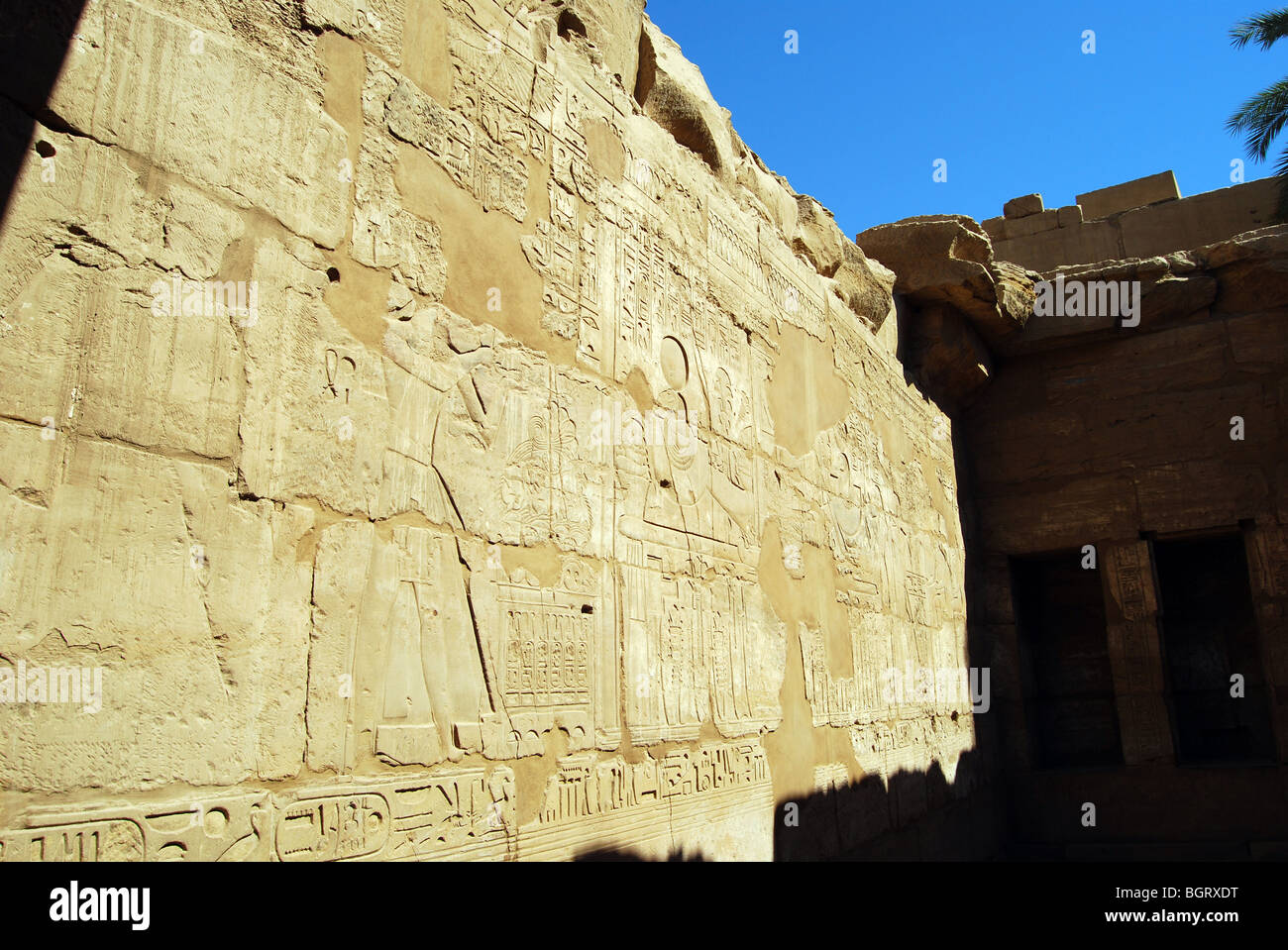 Tempio di Karnak e Luxor Egitto numero 2779 Foto Stock