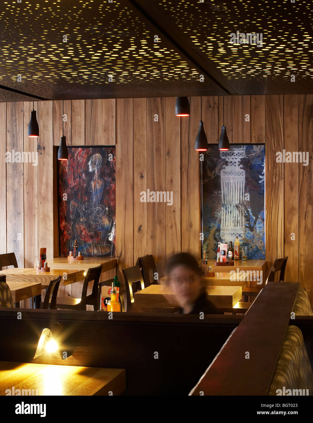 Nando's restaurant beckenham, vista interna Foto Stock