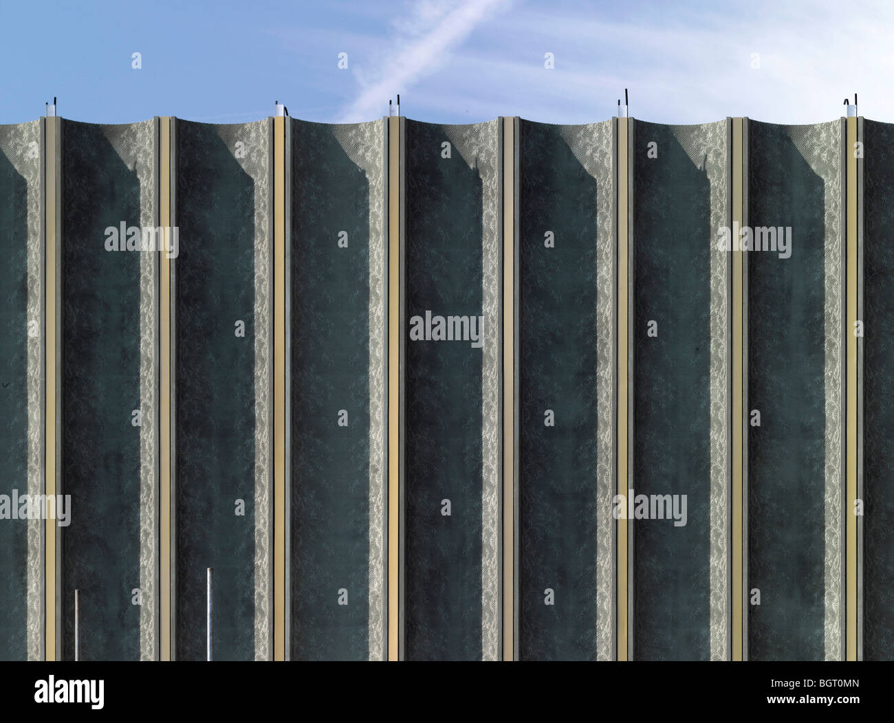 NOTTINGHAM CENTRO PER L ARTE CONTEMPORANEA [IN COSTRUZIONE 2008], NOTTINGHAM, Regno Unito, CARUSO ST JOHN Foto Stock