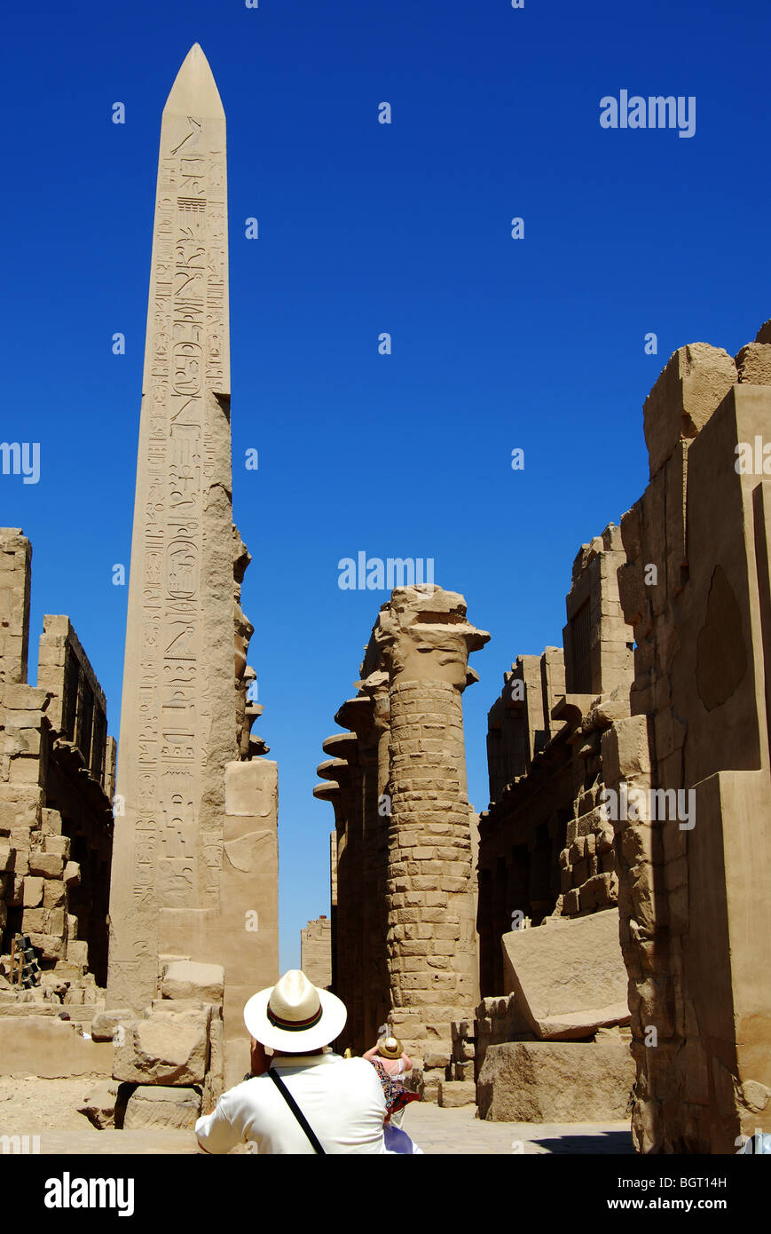 Tempio di Karnak e Luxor Egitto numero 2843 Foto Stock