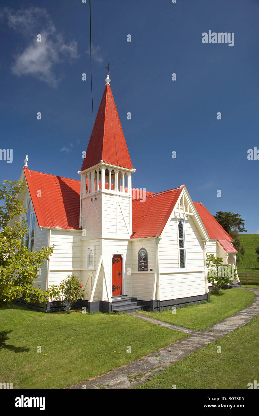 Chiesa dell'Epifania (1884), Ormondville, Tararua District, Wairarapa, Isola del nord, Nuova Zelanda Foto Stock