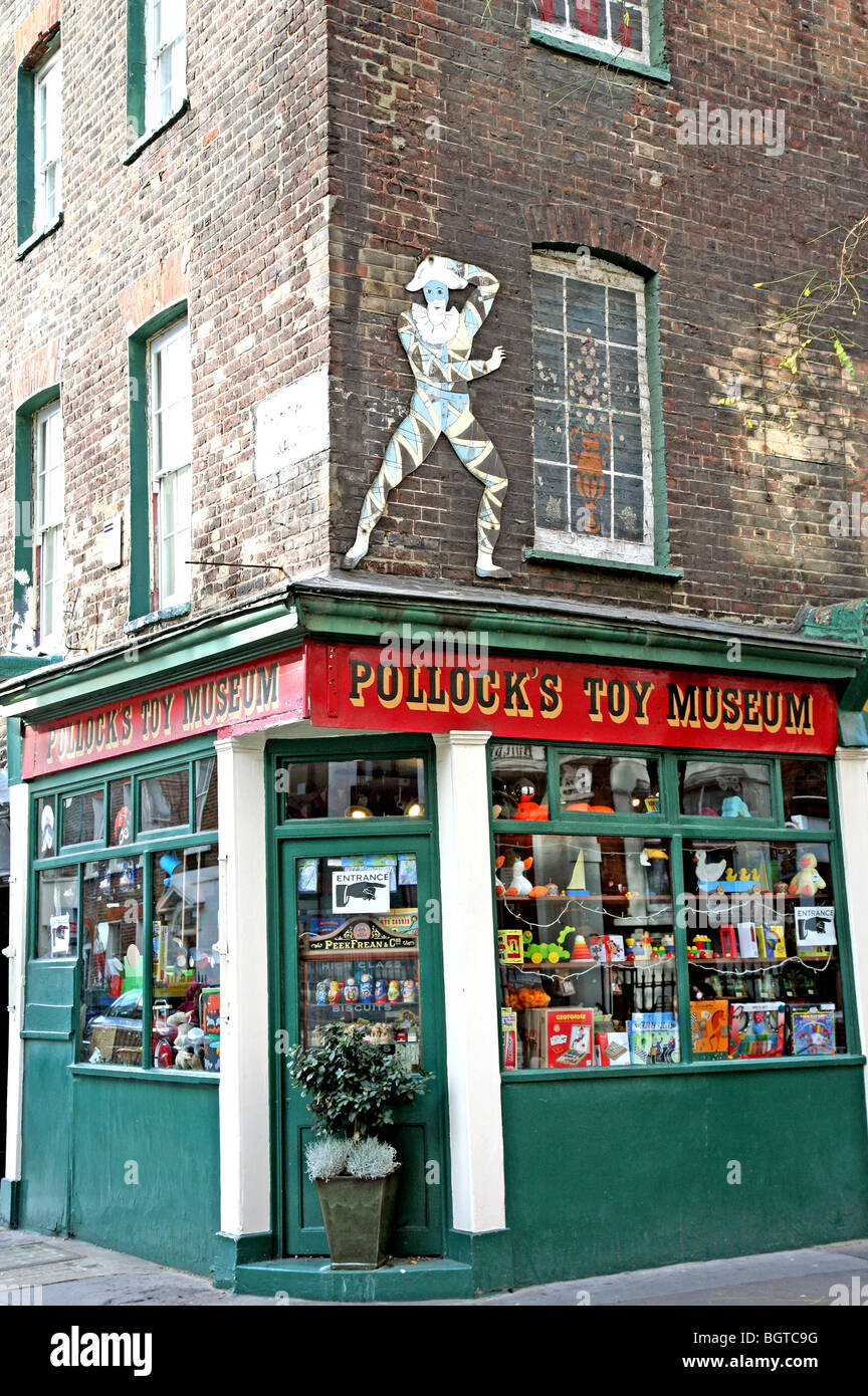 Pollock's Toy Museum di Londra Foto Stock