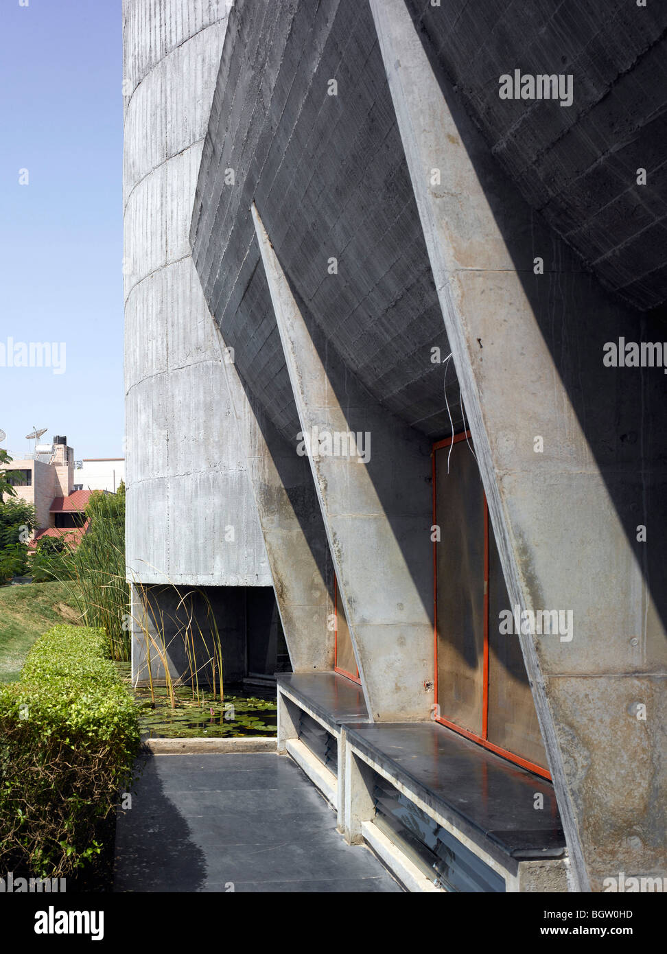 PRATHAMA banca del sangue, Ahmedabad, India, MATHAROO ASSOCIATES Foto Stock