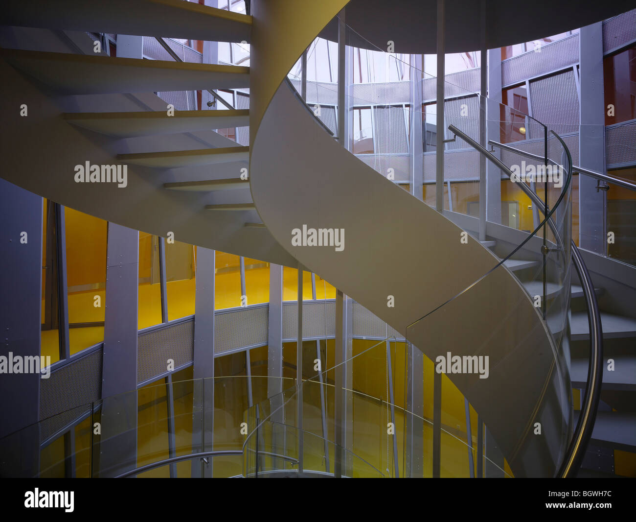 Laboratorio di ricerca, Groningen, Paesi Bassi, STUDIO DELLE NAZIONI UNITE (Ben Van Berkel e Caroline Bos) Foto Stock