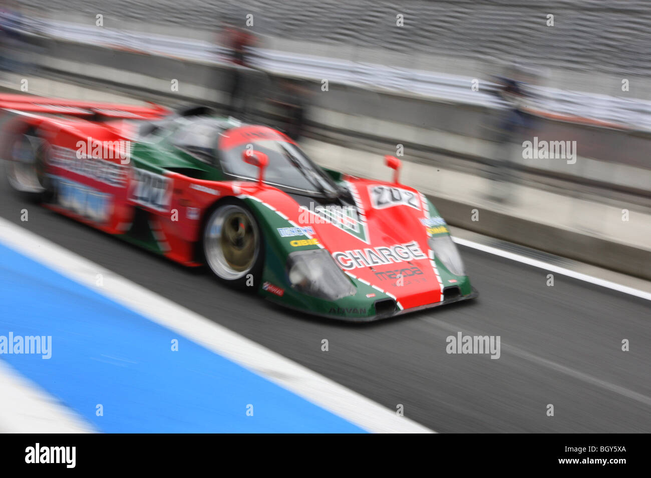 Mazda....Le Mans Classic Car Race, Fuji Speedway, Giappone, Domenica, Novembre 11th, 2007. Foto Stock