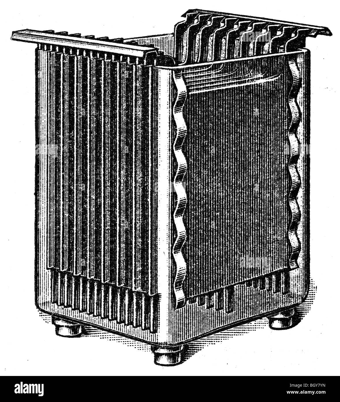 Cellula di batteria Foto Stock