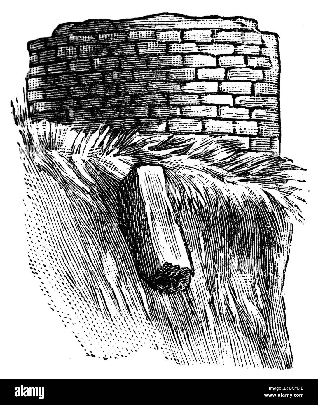 Tomba di costruzione, Schuscha Foto Stock