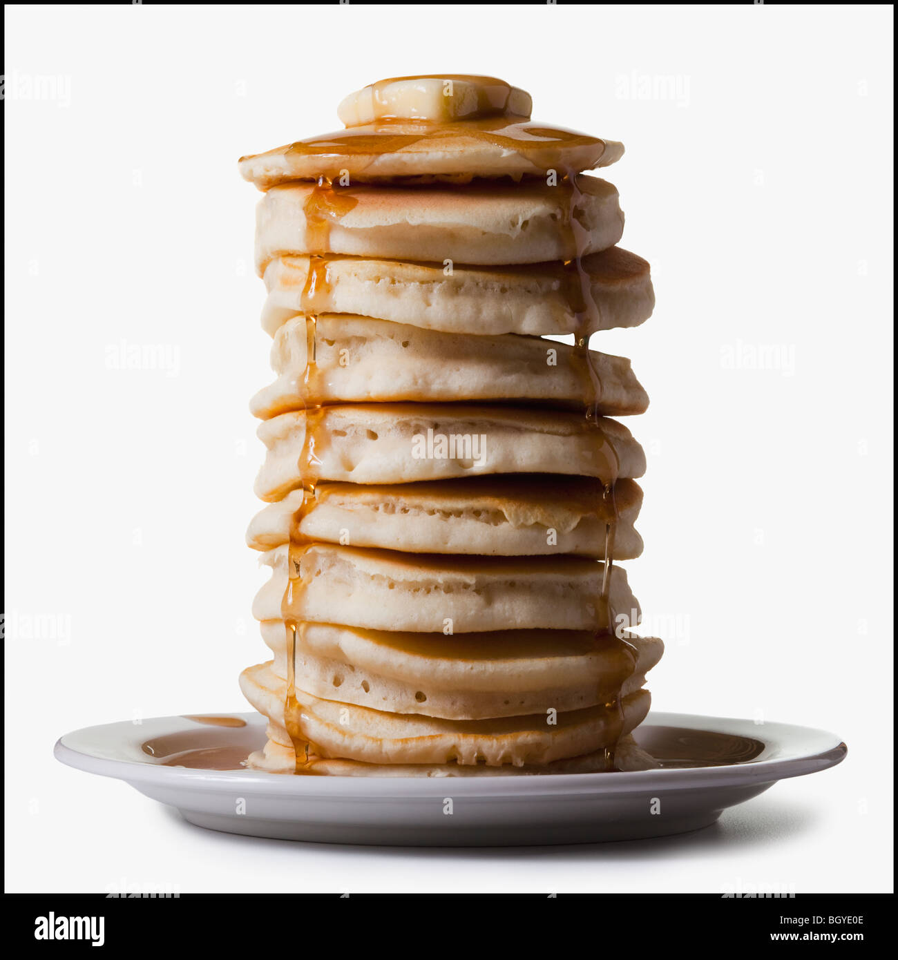Pila di pancake Foto Stock