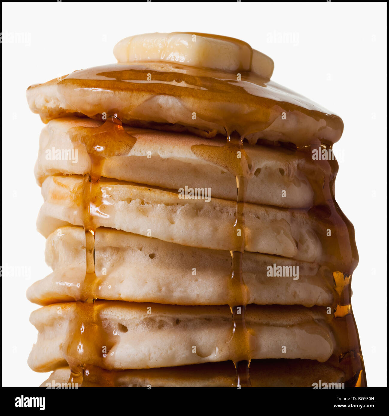 Pila di pancake Foto Stock