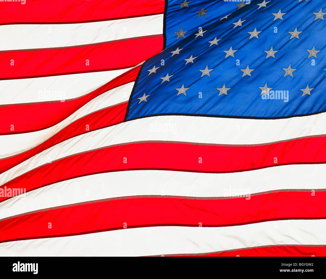 Bandiera americana Foto Stock