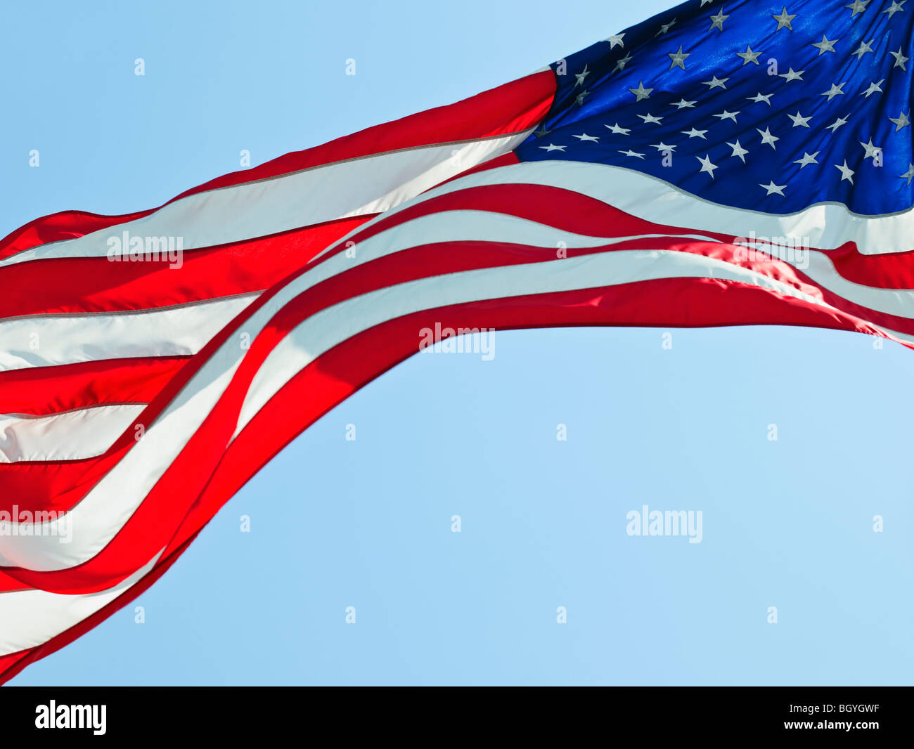 Bandiera americana Foto Stock