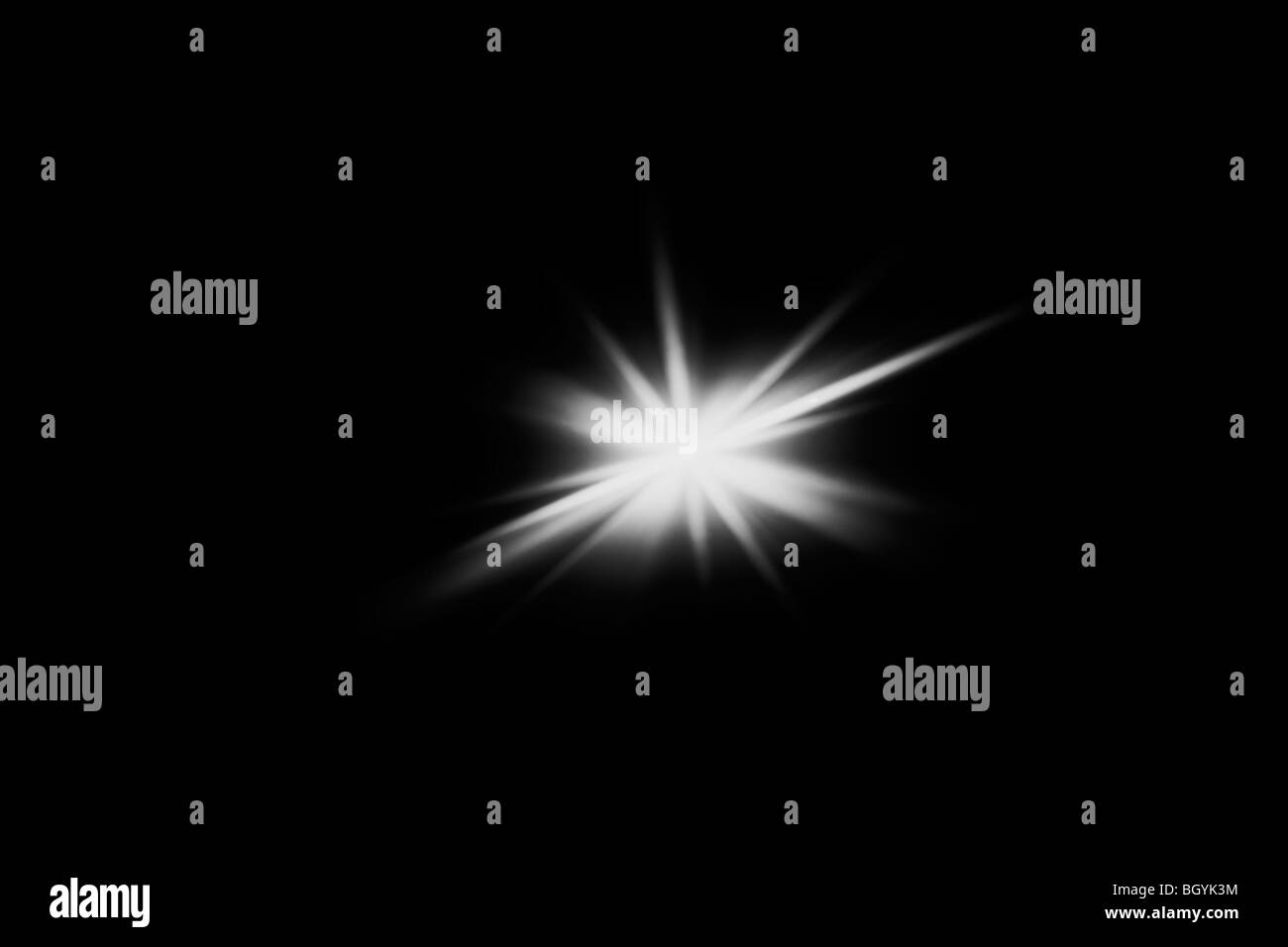 Starburst Foto Stock
