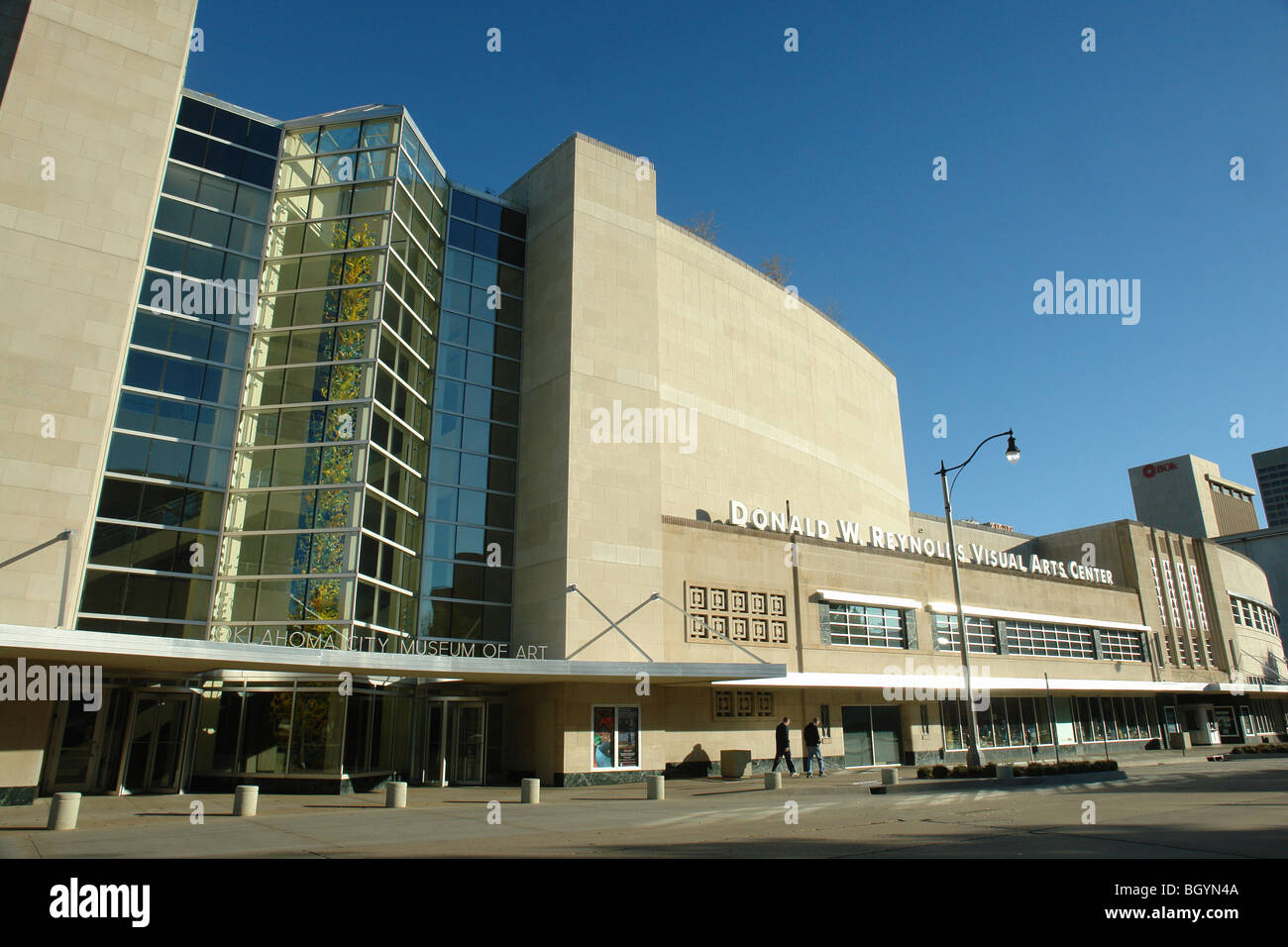 Oklahoma City, OK, Oklahoma, Downtown, Donald W. Reynolds Visual Arts Center, il Museo di Arte Foto Stock