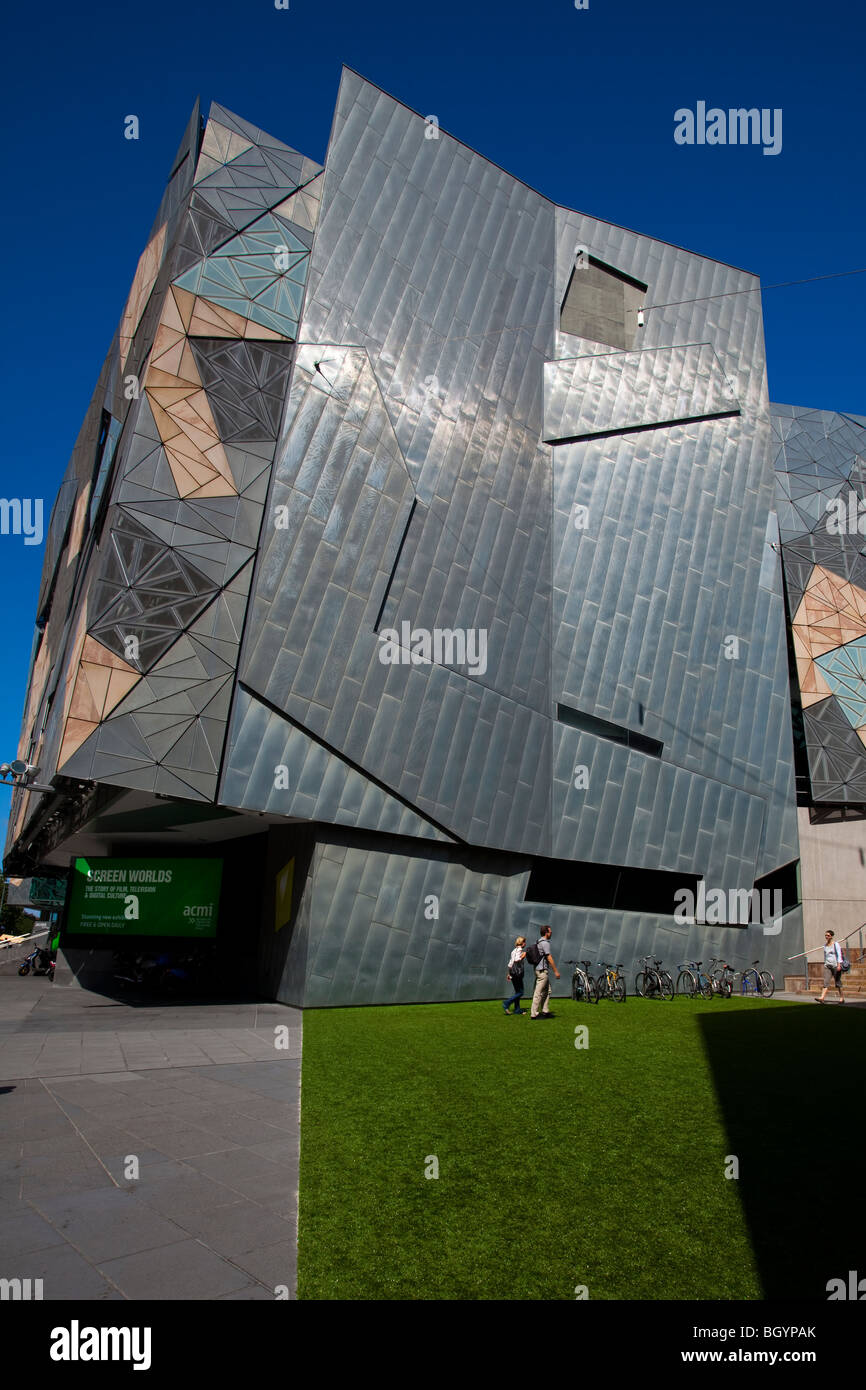 Centro australiano per l'immagine in movimento, Federation Square, Melbourne Foto Stock