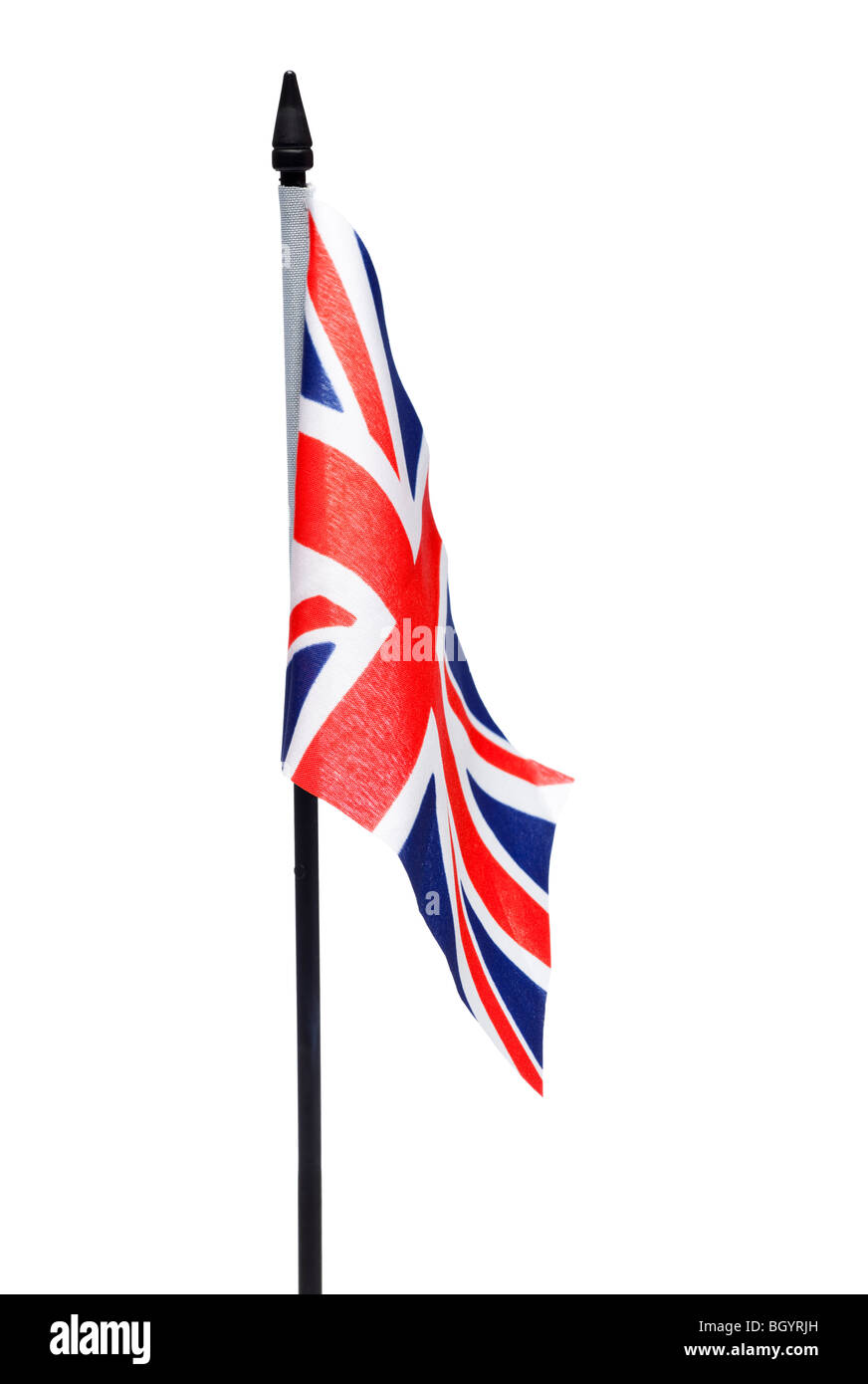 Sottobicchiere In Ceramica Con Bandiera Union Jack, Finitura Lucida E Retro In Sughero, 9.5x9.5 Cm, Regalo UK, Made In Gran Bretagna