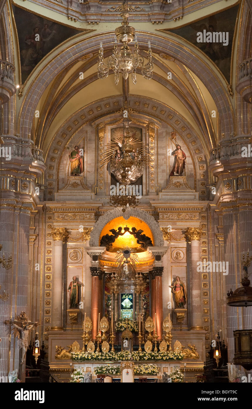 Nostra Signora di San Juan de los Lagos chiesa della città di San Juan de los Lagos, Jalisco, Messico. Foto Stock