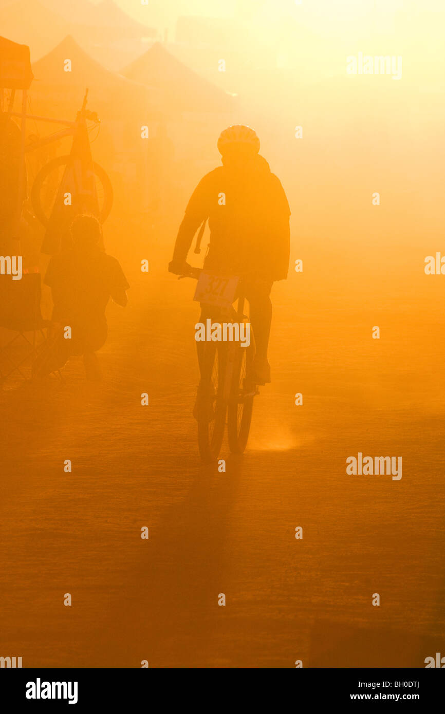 24 ore di Moab mountain bike race, Moab, Utah. Foto Stock
