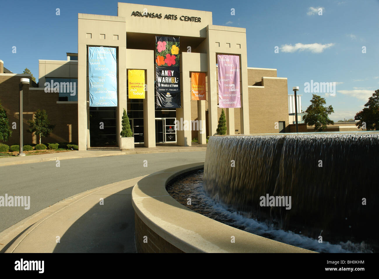 Little Rock, AR, Arkansas, Arkansas Arts Center Foto Stock