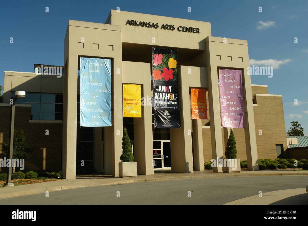 Little Rock, AR, Arkansas, Arkansas Arts Center Foto Stock