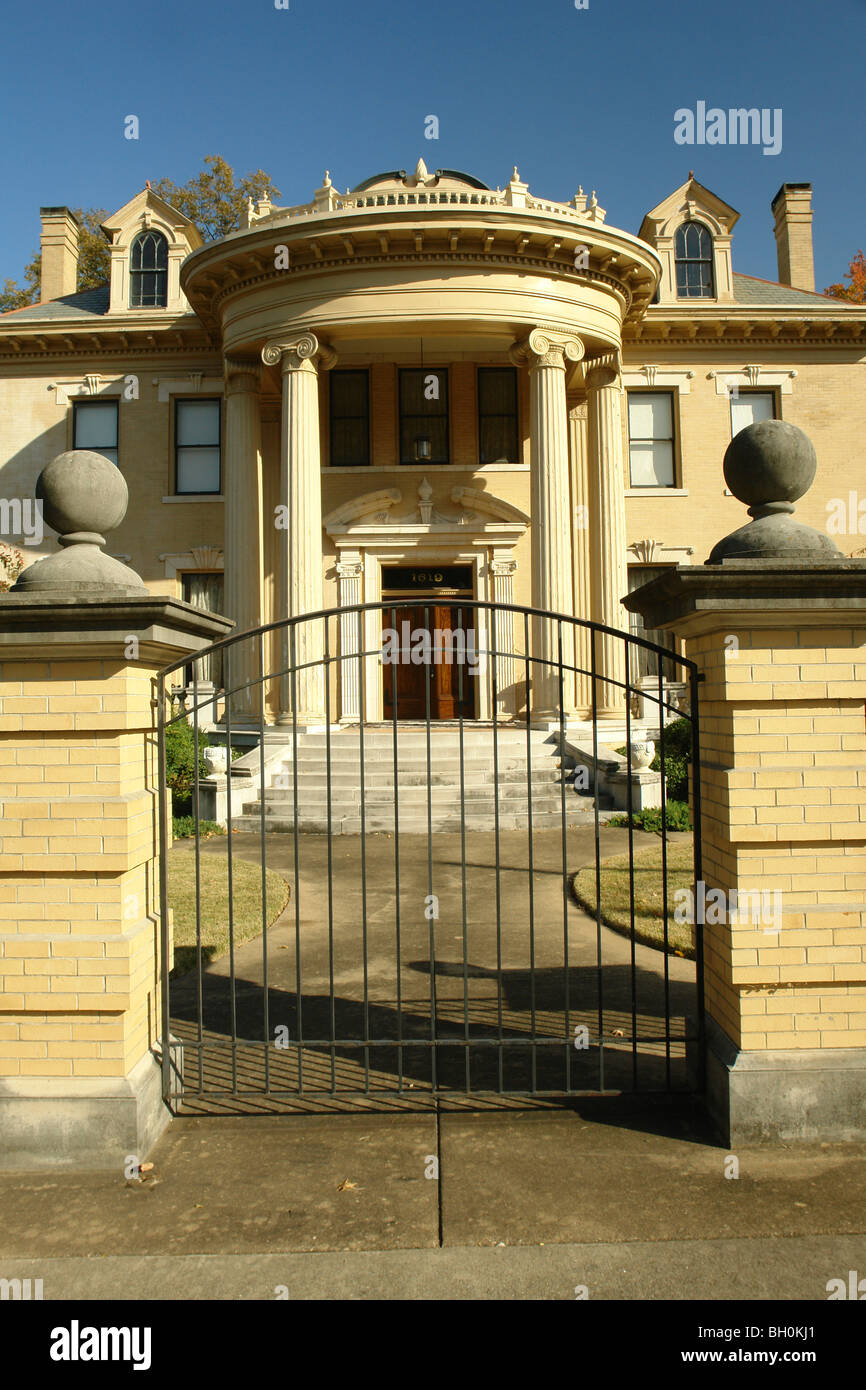 Little Rock, AR, Arkansas, il Hotze House Foto Stock