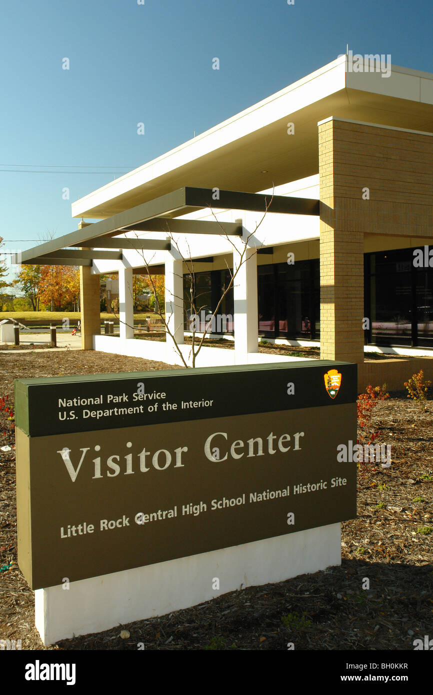 Little Rock, AR, Arkansas, Little Rock Central High School National Historic Site, Centro visitatori Foto Stock