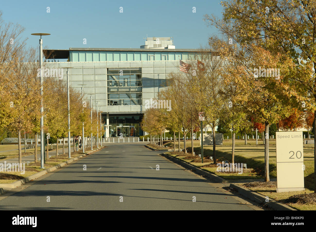 Little Rock, AR, Arkansas, William Jefferson Clinton Presidential Library and Museum Foto Stock
