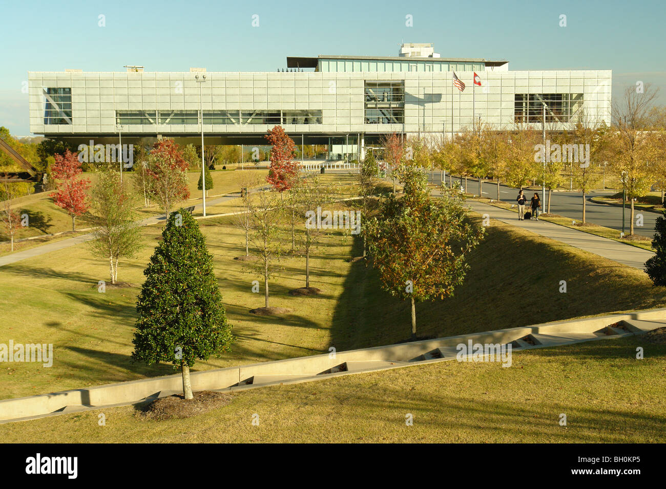 Little Rock, AR, Arkansas, William Jefferson Clinton Presidential Library and Museum Foto Stock