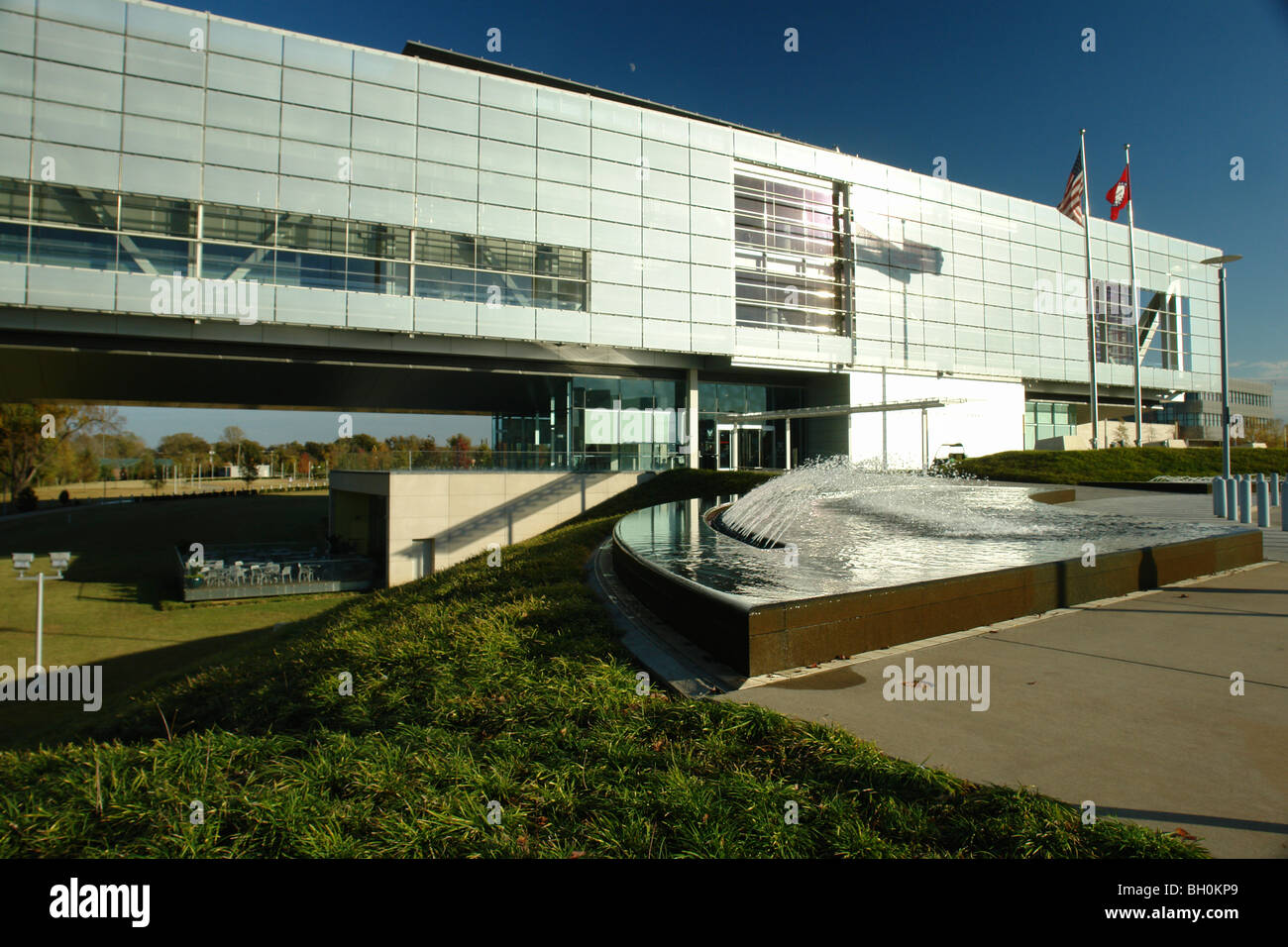 Little Rock, AR, Arkansas, William Jefferson Clinton Presidential Library and Museum Foto Stock