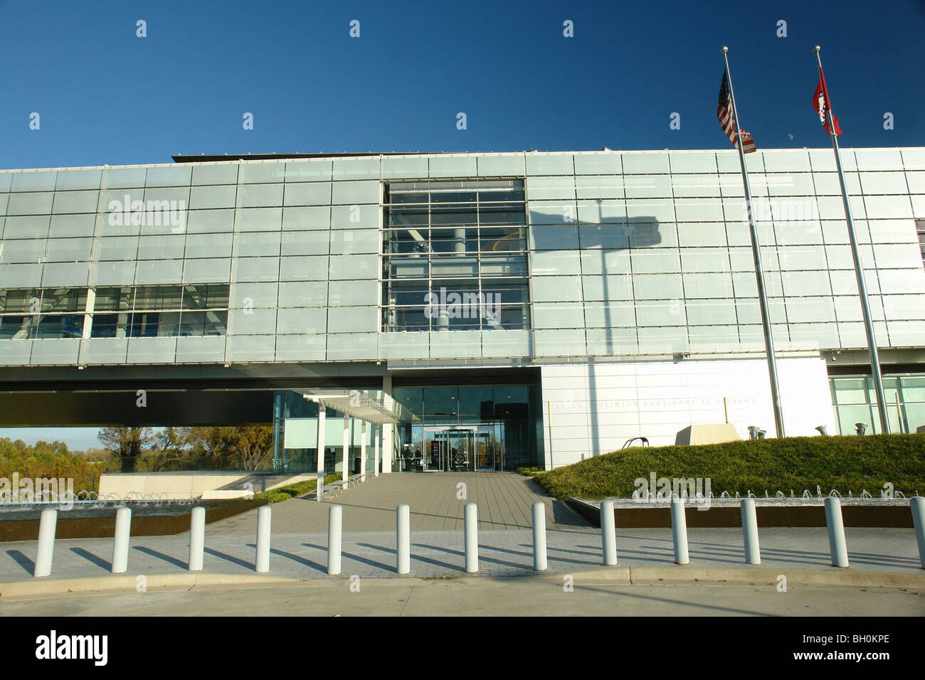 Little Rock, AR, Arkansas, William Jefferson Clinton Presidential Library and Museum Foto Stock
