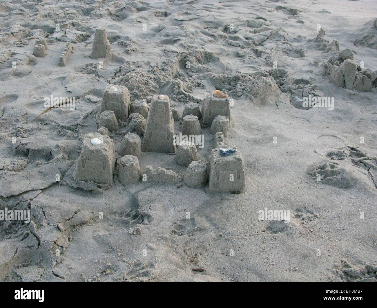 'Symbol di spiaggia Playtime' Foto Stock