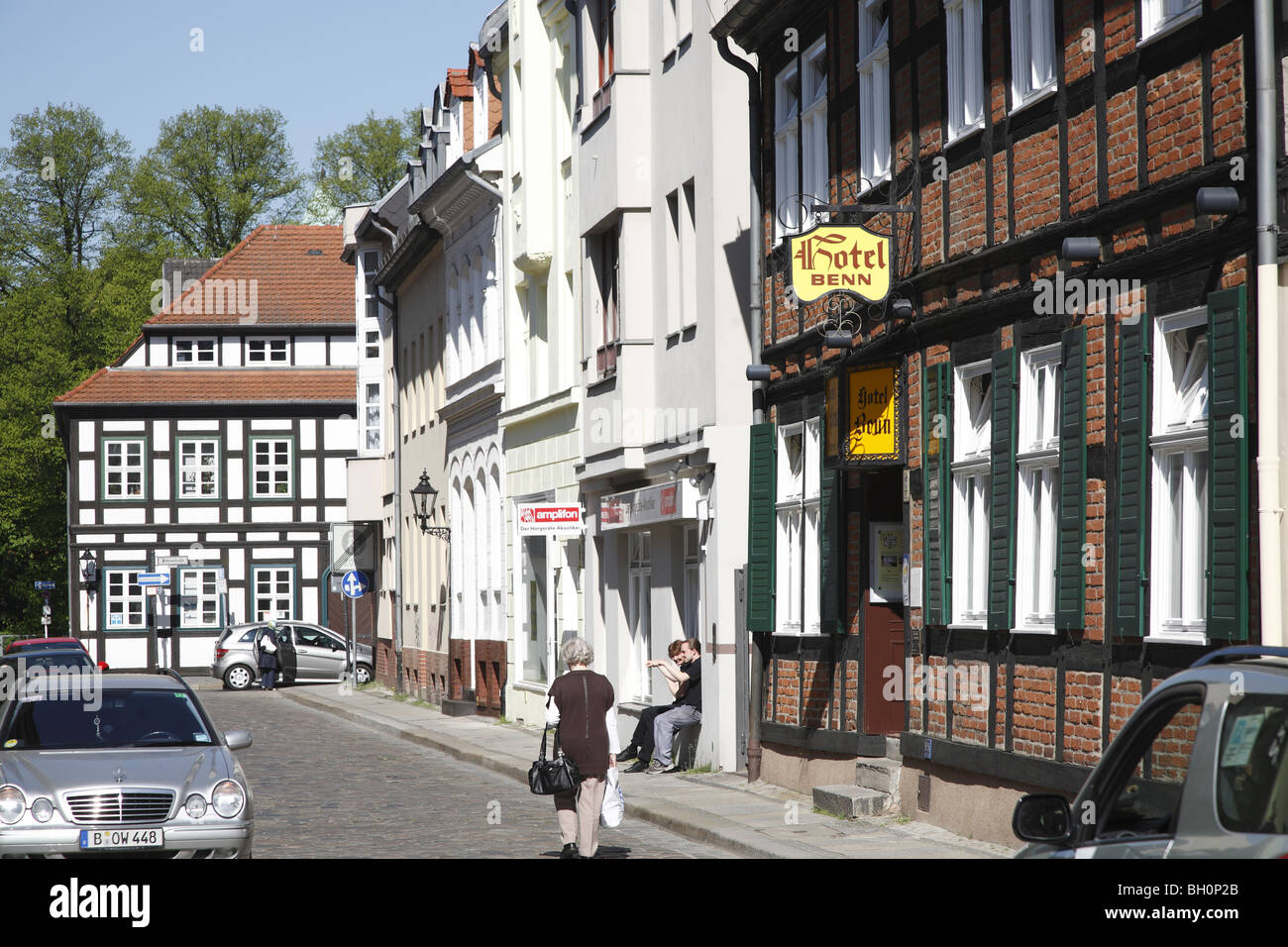 Berlin Spandau Altstadt Old Town Foto Stock