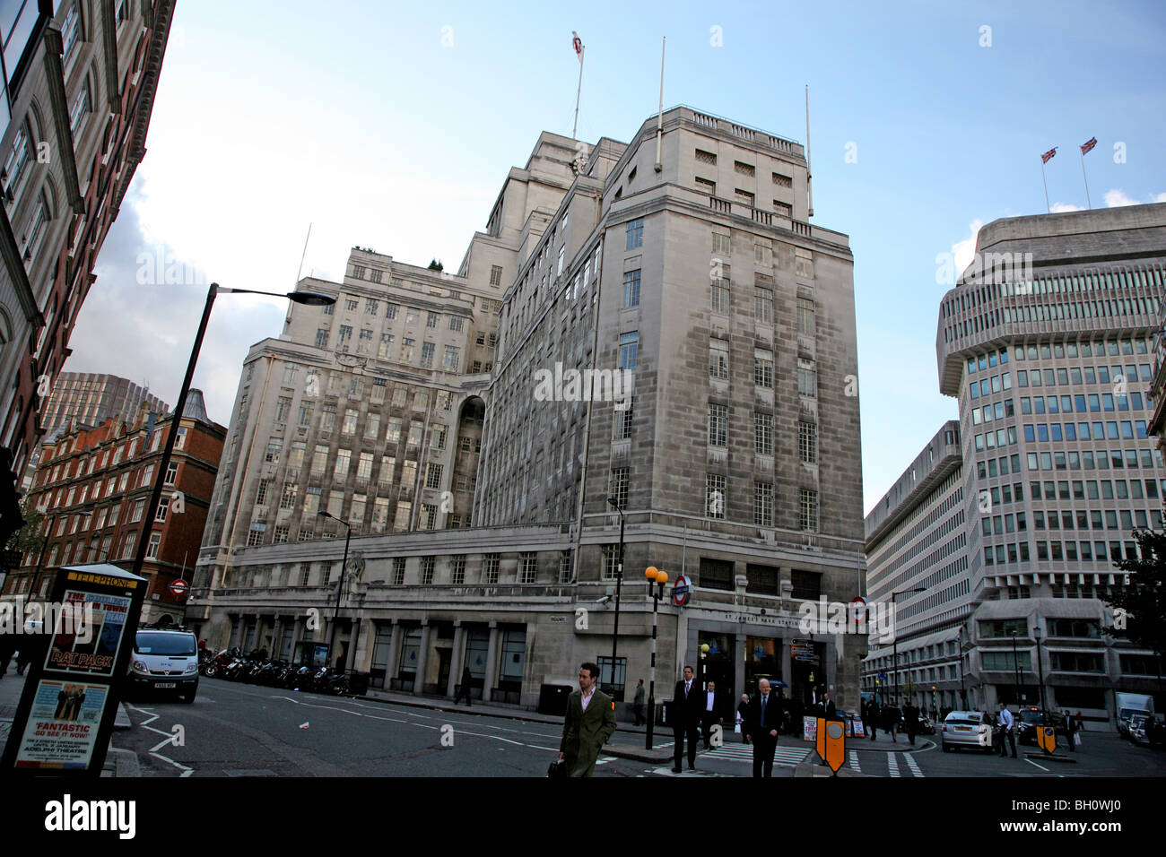 55 Broadway, Londra sede di trasporto Foto Stock