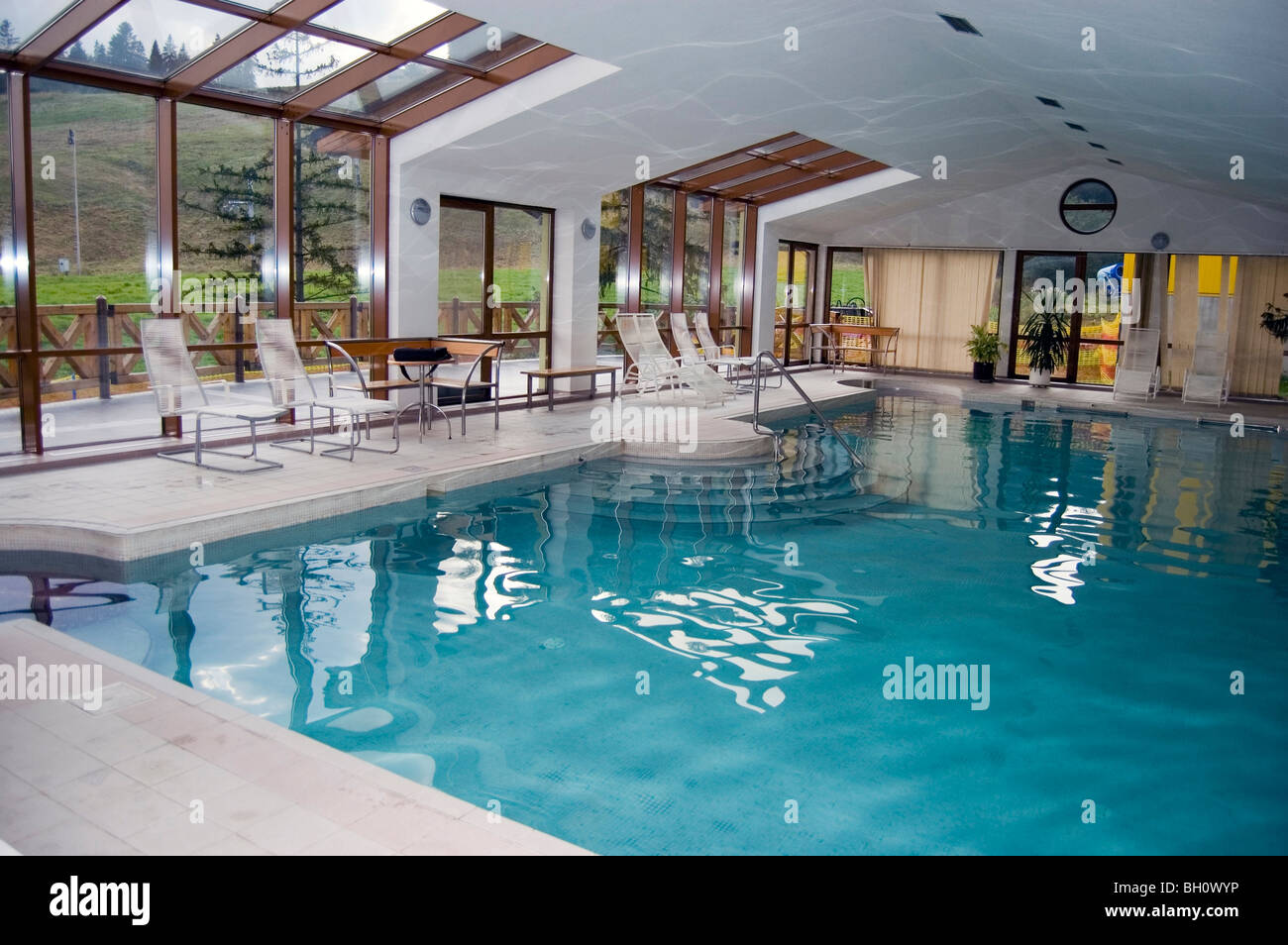 Piscina Termale Foto Stock