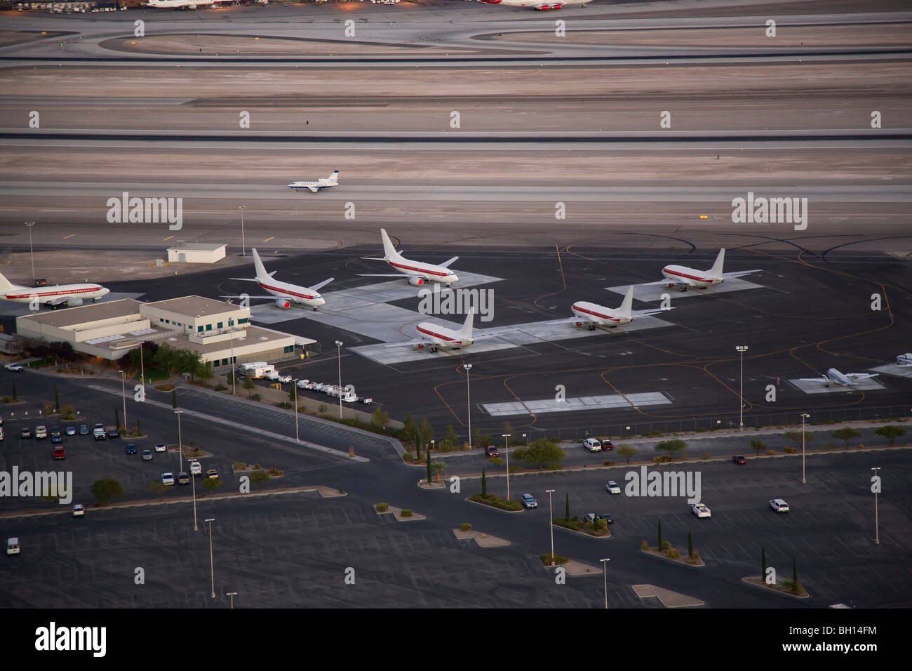 Janet Airlines terminale all'Aeroporto Internazionale McCarran di Las Vegas, nel Nevada. Foto Stock