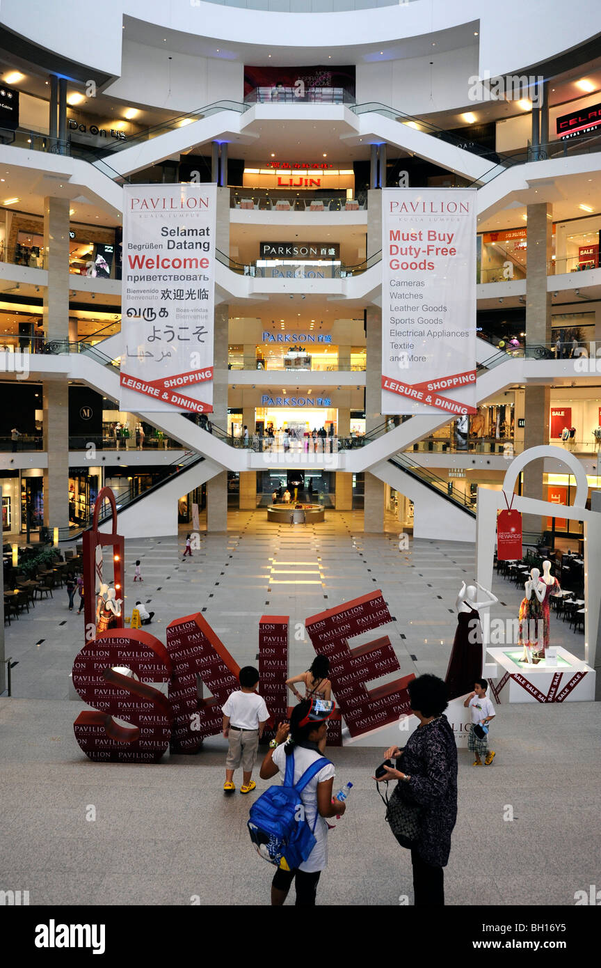 Pavilion Shopping Mall, Parkson shop in Bintang Walk,Kuala Lumpur, Malesia, Indonesia,Asia Foto Stock