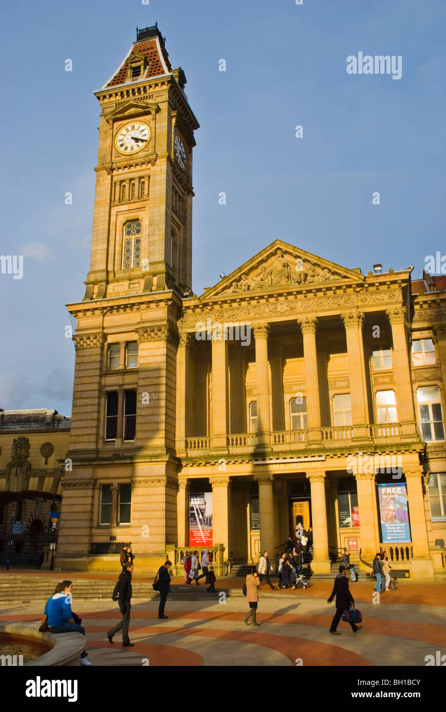 Birmingham Museum & Art Gallery Chamberlain Square centrale di Birmingham Inghilterra UK Europa Foto Stock