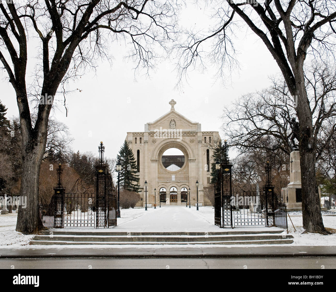 San Bonifacio cattedrale Winnipeg Manitoba Foto Stock