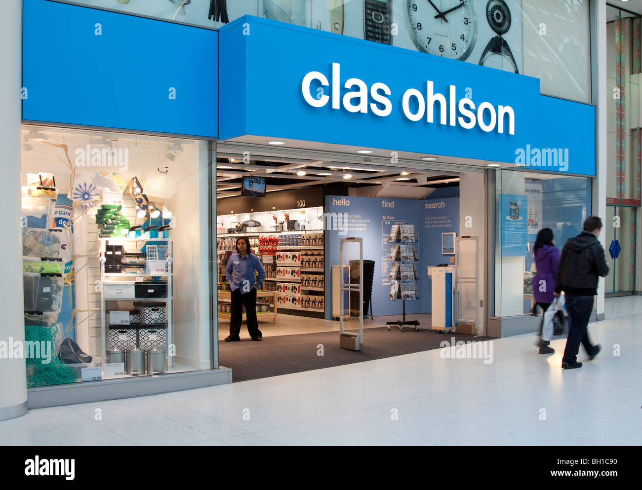 Clas Ohlson Prodotti elettrici Store - Intu Shopping Centre - Watford - Hertfordshire Foto Stock