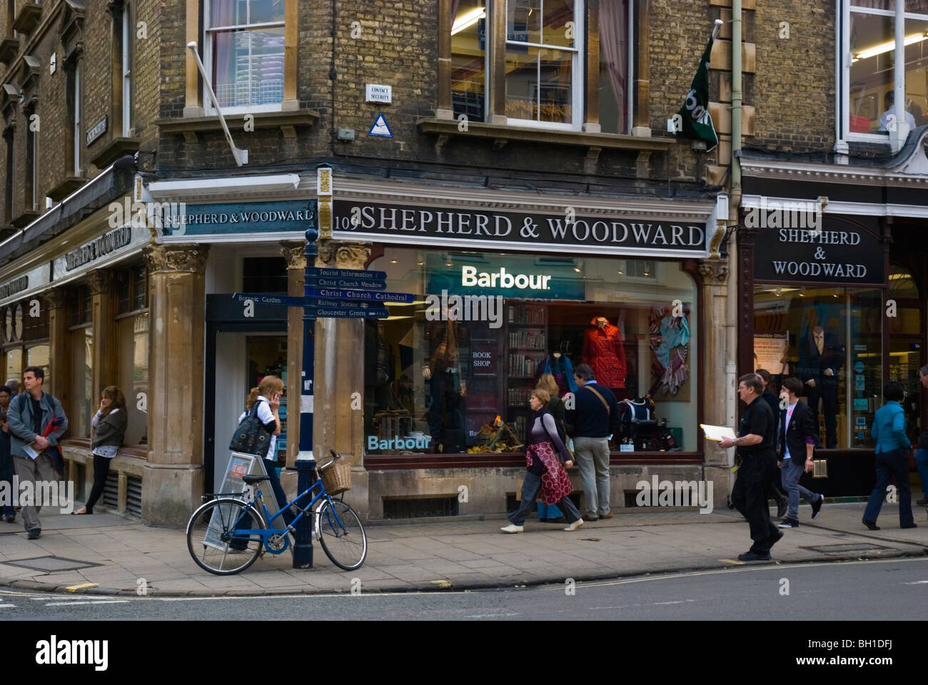 High street Oxford Inghilterra Regno Unito Europa Foto Stock